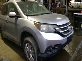 2014 HONDA CR-V, SILVER, EX MODEL, 2.4L, AT, AWD.   A25211